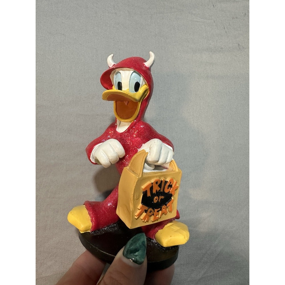Disney‎ Donald Duck Halloween Devil Costume Figure Missing Pitchfork